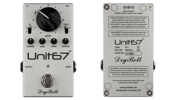 Unit67 Guitar Pedal By DryBell