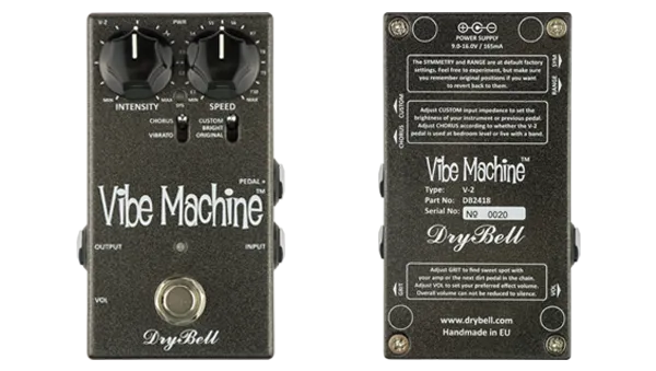Vibe Machine V-2 Guitar Pedal By DryBell