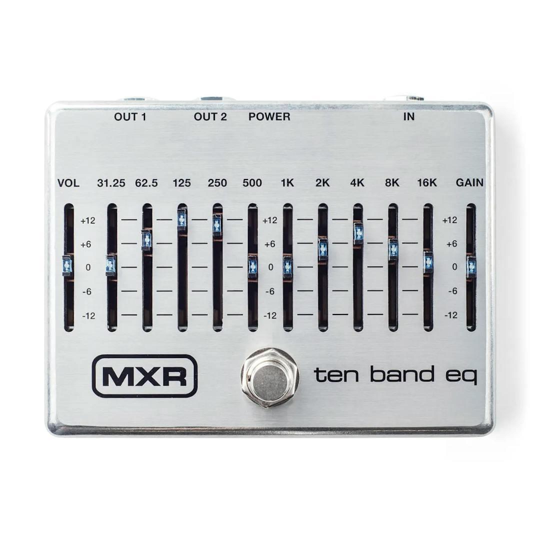 MXR Ten Band EQ Guitar Pedal By Dunlop