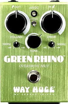 Way Huge Green Rhino Guitar Pedal By Dunlop