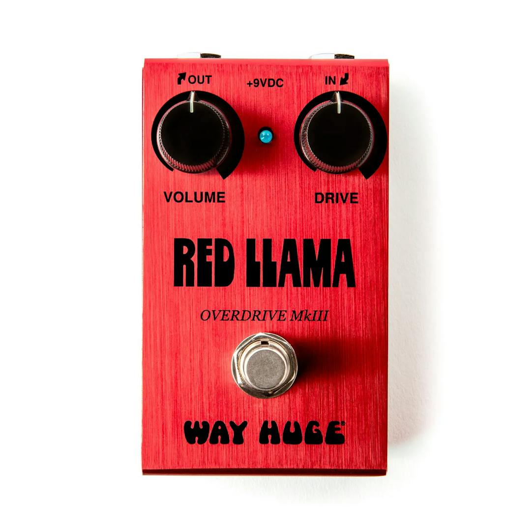 Way Huge Red Llama Guitar Pedal By Dunlop