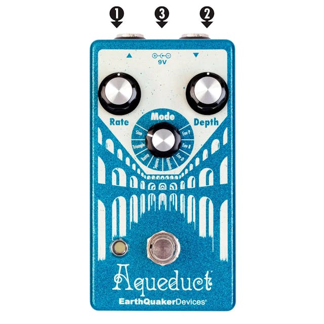 Aqueduct Guitar Pedal By EarthQuaker Devices