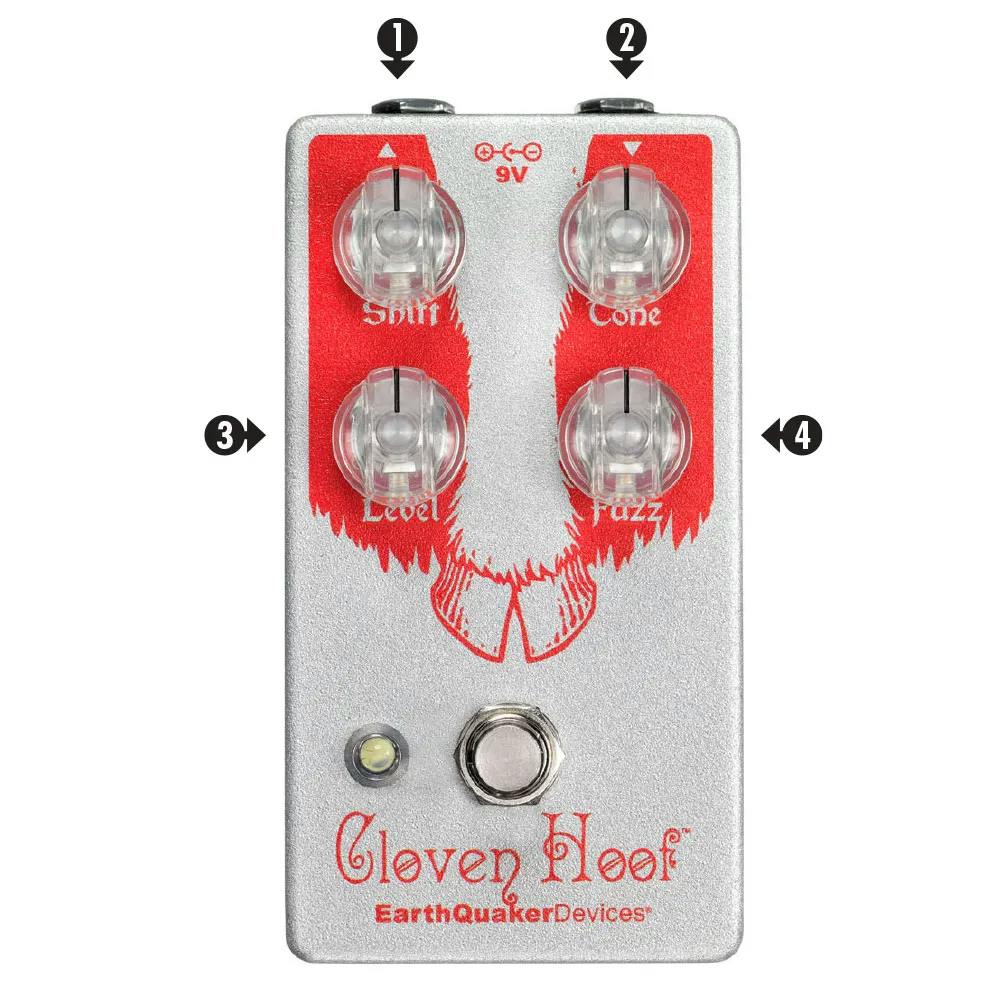 Cloven Hoof Guitar Pedal By EarthQuaker Devices