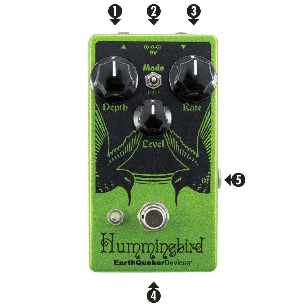 Hummingbird Guitar Pedal By EarthQuaker Devices