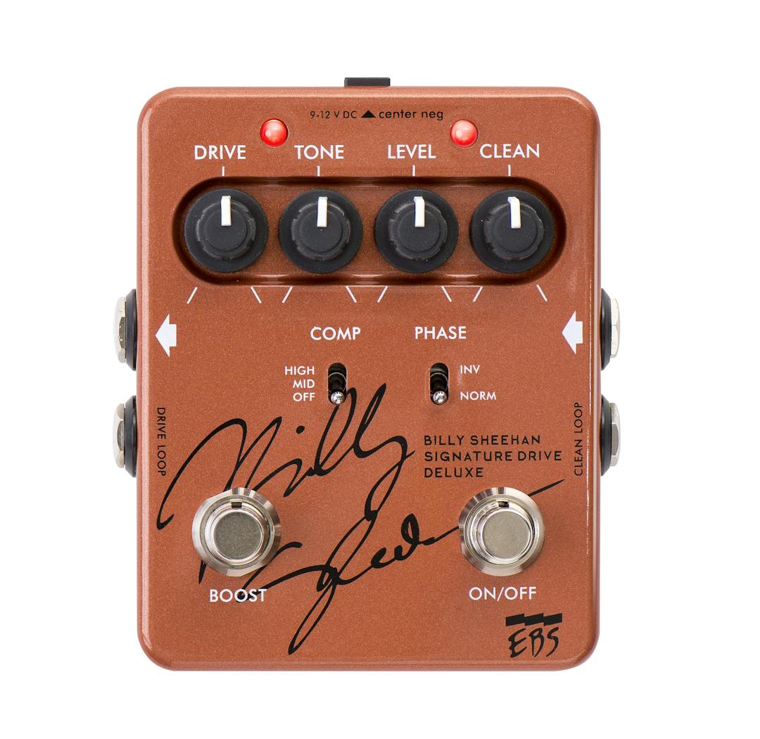 Billy Sheehan Signature Drive Guitar Pedal By EBS