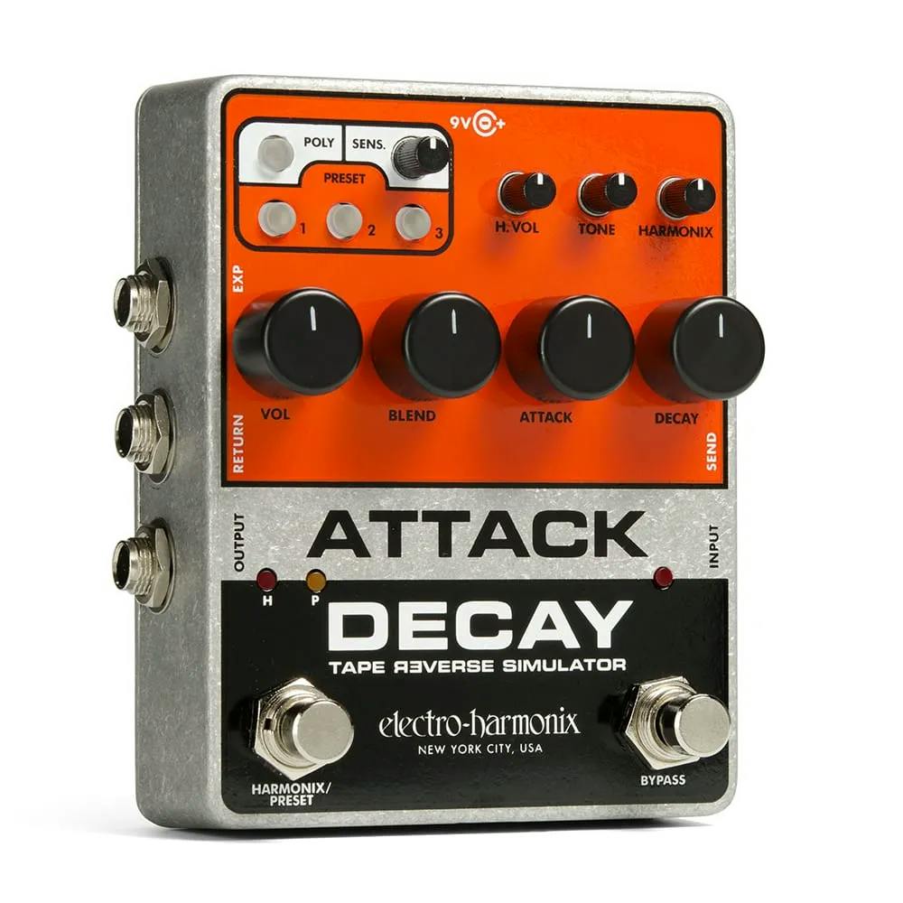 Attack Decay Guitar Pedal By Electro-Harmonix