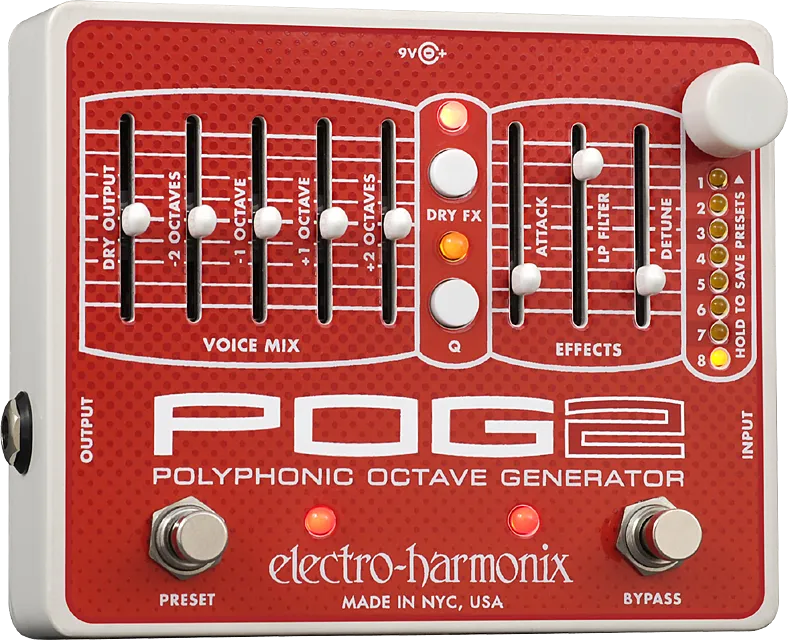 POG2 Guitar Pedal By Electro-Harmonix