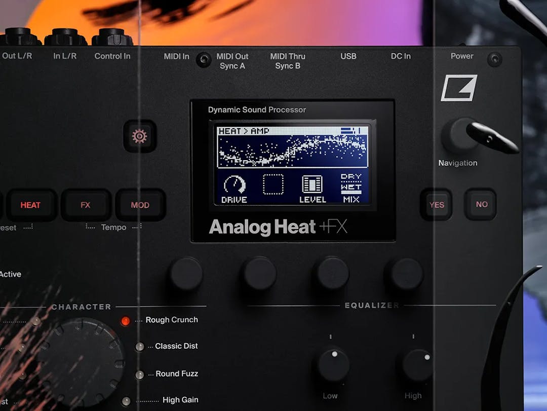 Analog Heat Guitar Pedal By Elektron