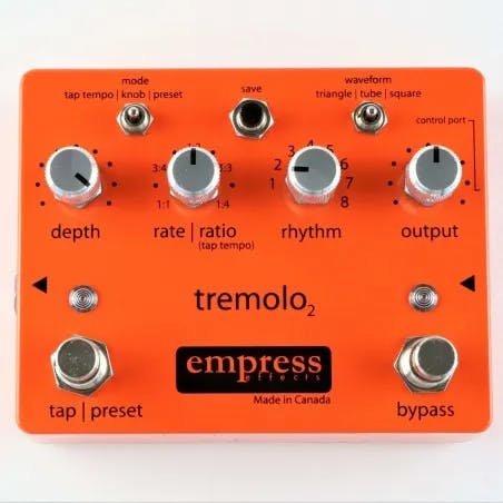 Tremolo2 Guitar Pedal By Empress