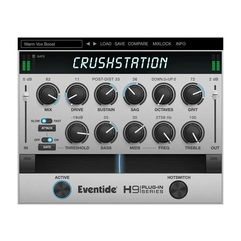 CrushStation Guitar Pedal By Eventide