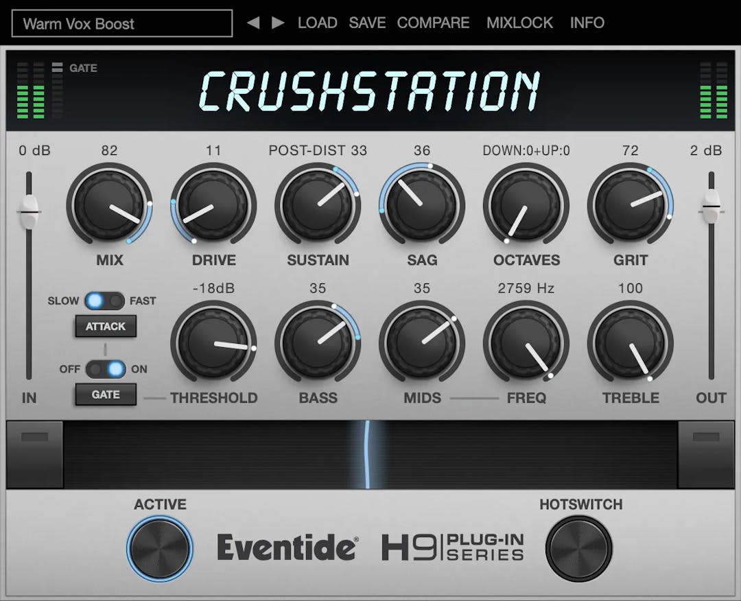 CrushStation Guitar Pedal By Eventide