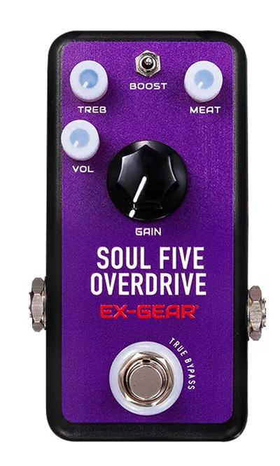 Soul Five Overdrive Guitar Pedal By EX