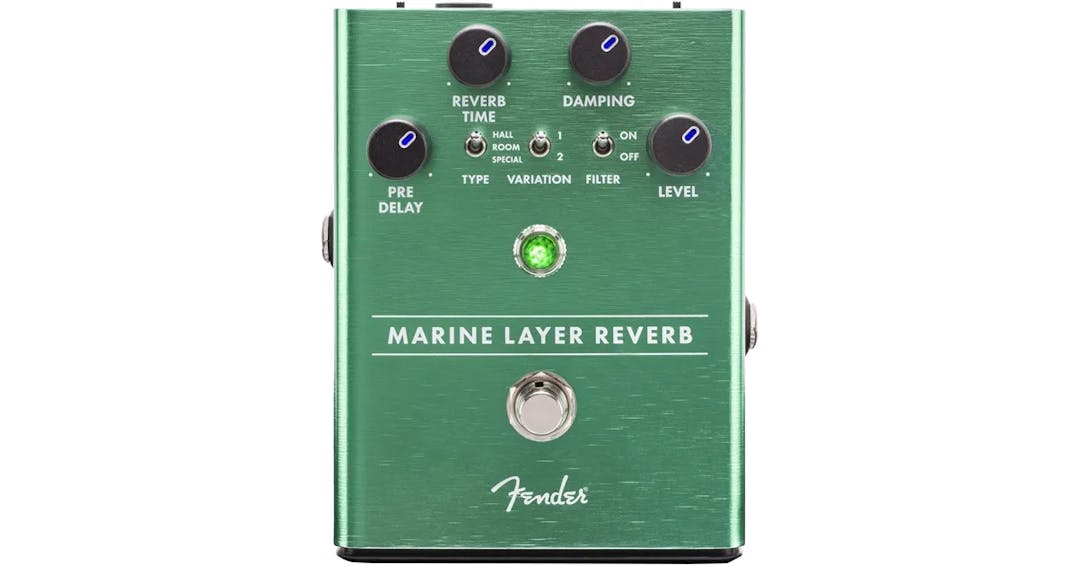 Marine Layer Reverb Guitar Pedal By Fender