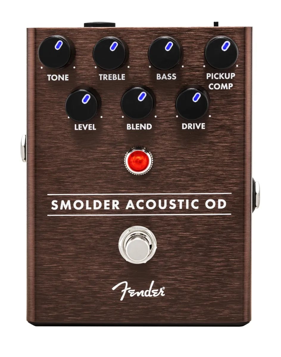 Smolder Acoustic Overdrive Guitar Pedal By Fender