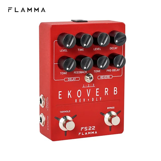 FS22 Ekoverb Guitar Pedal By Flamma
