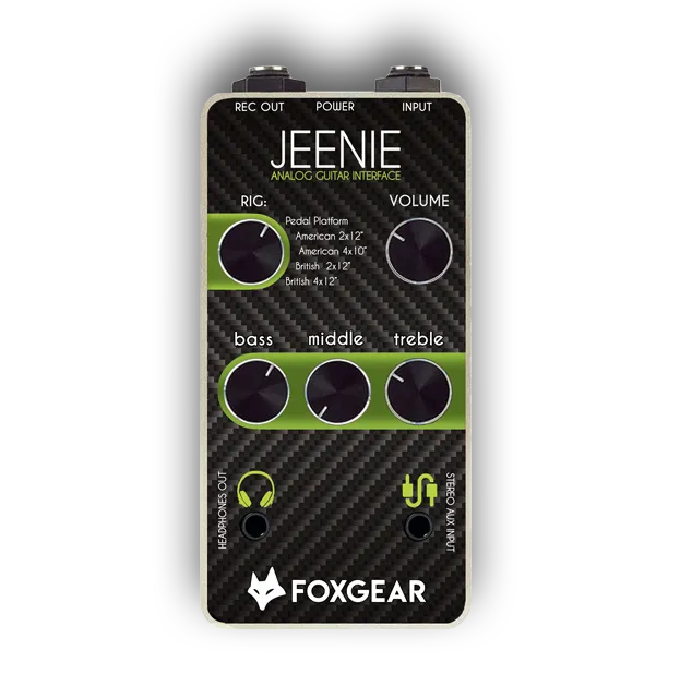 Jeenie Guitar Pedal By Foxgear