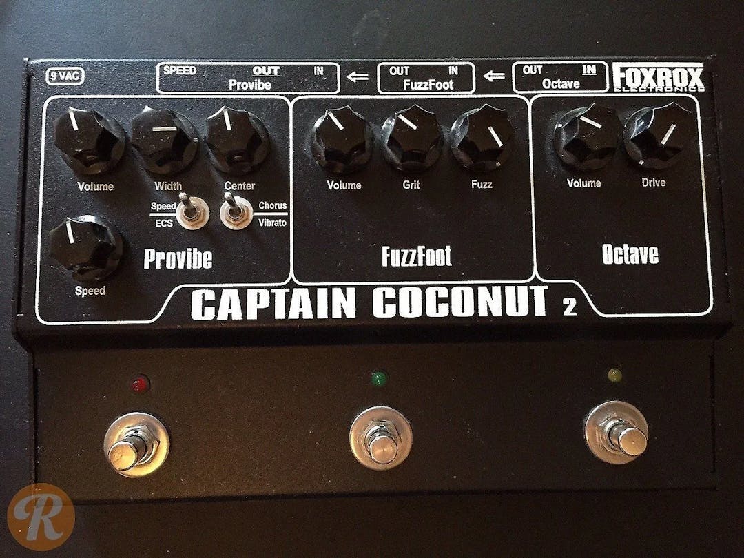 Captain Coconut 2 Guitar Pedal By Foxrox Electronics