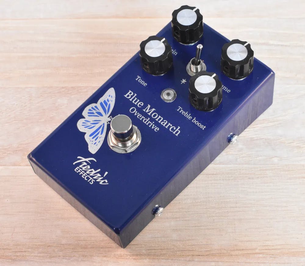 Blue Monarch Guitar Pedal By Fredric Effects