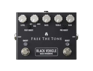 FREE THE TONE Black Vehicle Guitar Pedal By Free The Tone