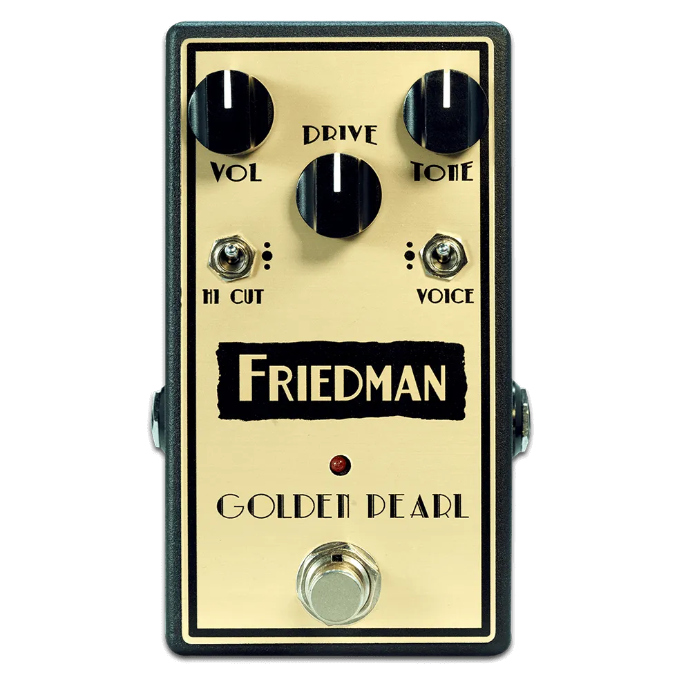 Golden Pearl Guitar Pedal By Friedman