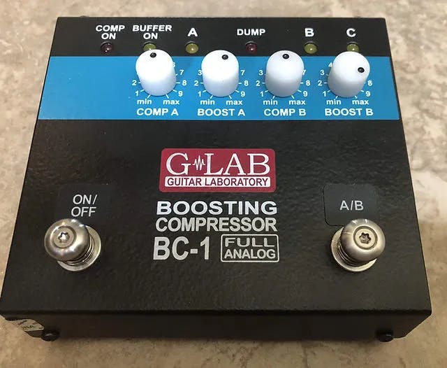 Boosting Compressor BC-1 Guitar Pedal By G-Lab