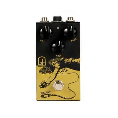 Goldrive Overdrive Guitar Pedal By Greenhouse Effects