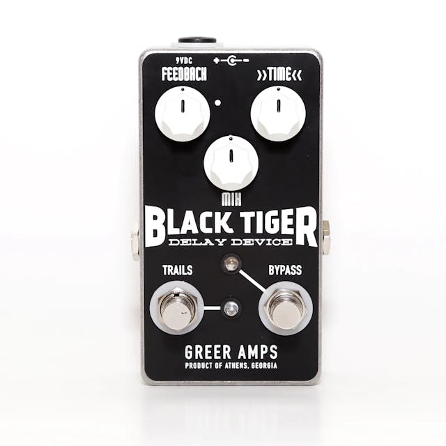 Black Tiger Delay Guitar Pedal By Greer Amps