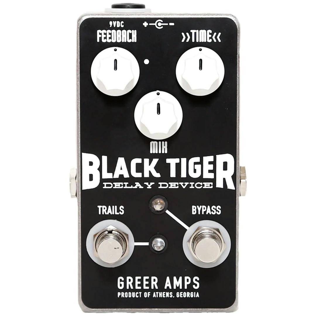 Black Tiger Delay Guitar Pedal By Greer Amps