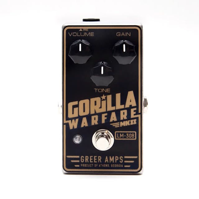 Gorilla Warfare MKII Guitar Pedal By Greer Amps