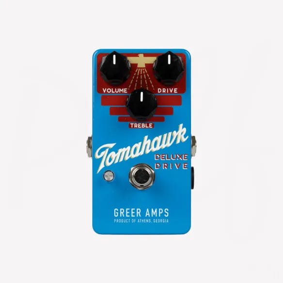 Tomahawk Deluxe Drive Guitar Pedal By Greer Amps