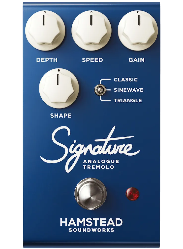 Signature Analogue Tremolo Guitar Pedal By Hamstead Soundworks