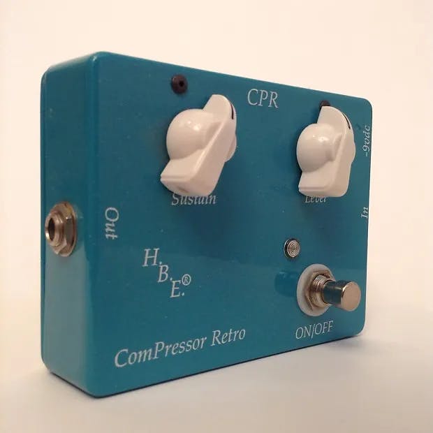 Compressor Retro Guitar Pedal By H.B.E