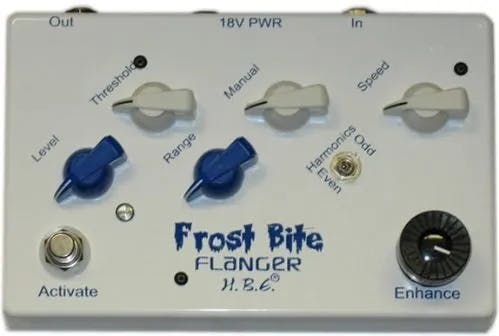 Frost Bite Flanger Guitar Pedal By H.B.E