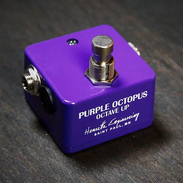 Purple Octopus Octave Up Guitar Pedal By Henretta Engineering