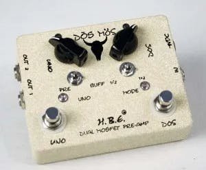 DOS MOS Guitar Pedal By HomeBrew Electronics