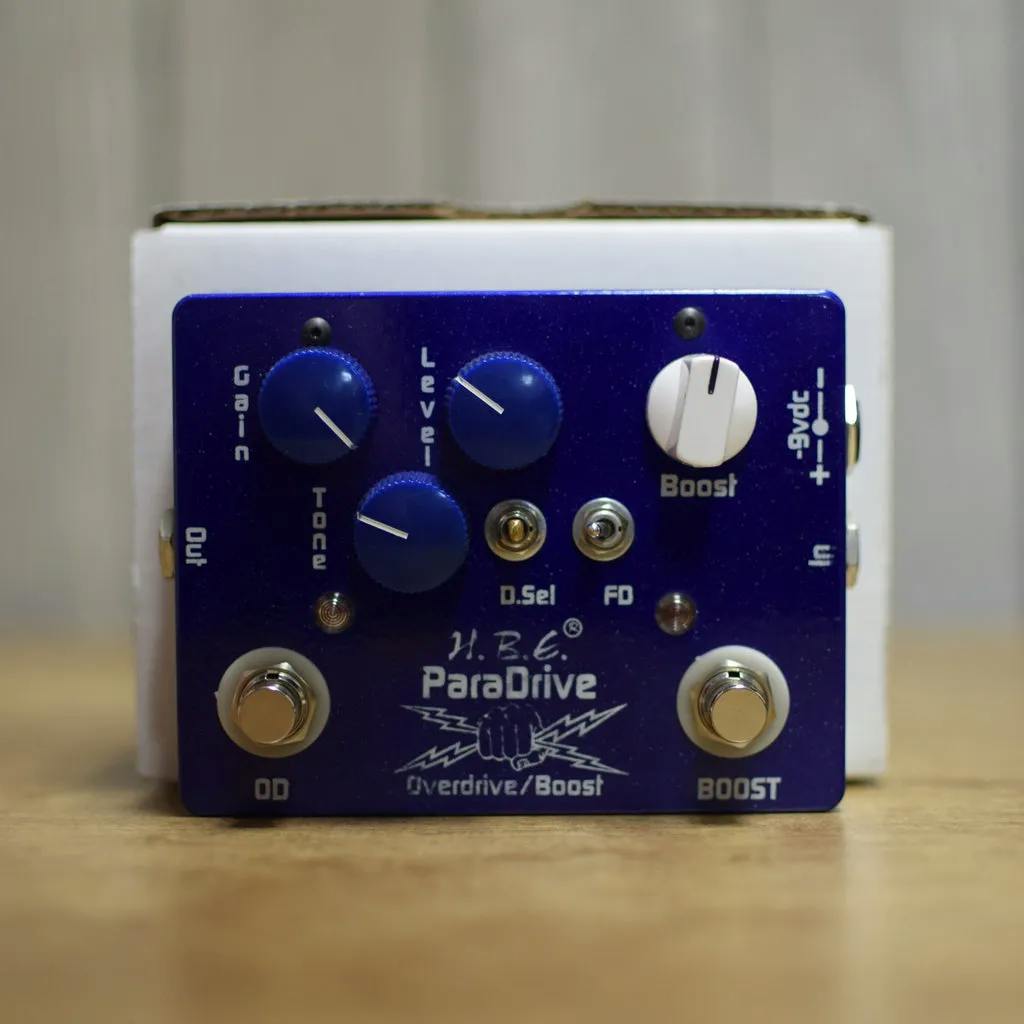 Paradrive Guitar Pedal By HomeBrew Electronics