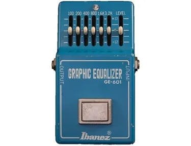 GE-601 Graphic Equalizer Guitar Pedal By Ibanez