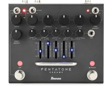 Pentatone Preamp and Equalizer Pedal Guitar Pedal By Ibanez
