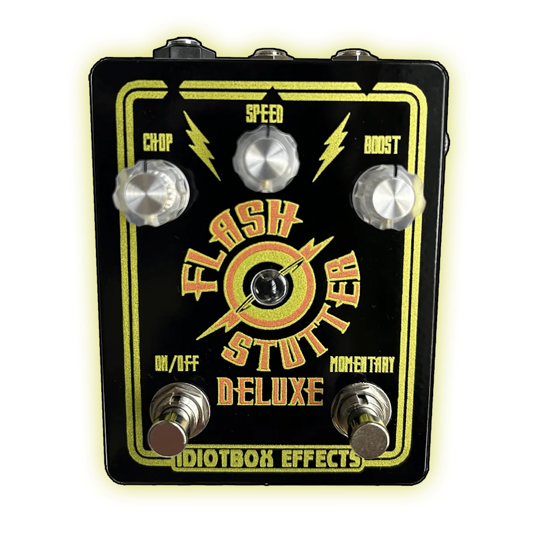 Flash Stutter Guitar Pedal By IdiotBox Effects