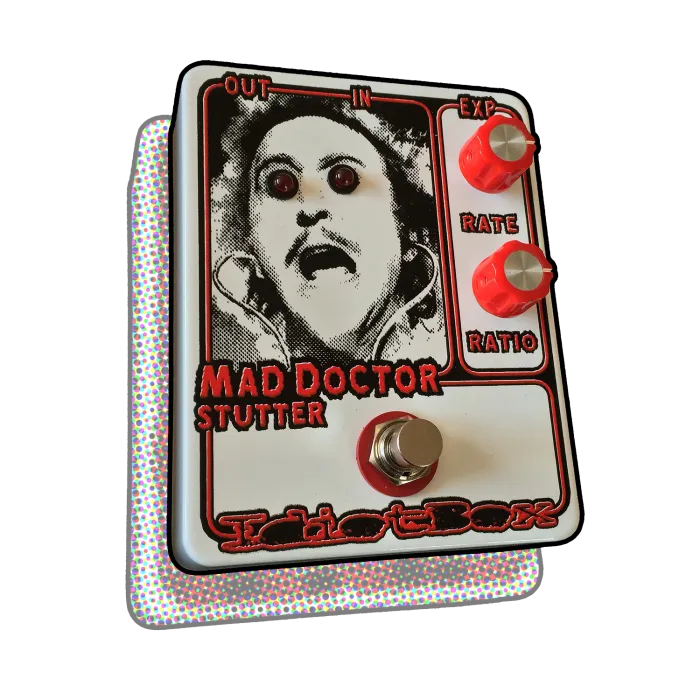 Mad Doctor Stutter Guitar Pedal By IdiotBox Effects