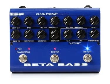 Beta Bass Preamp Guitar Pedal By ISP Technologies