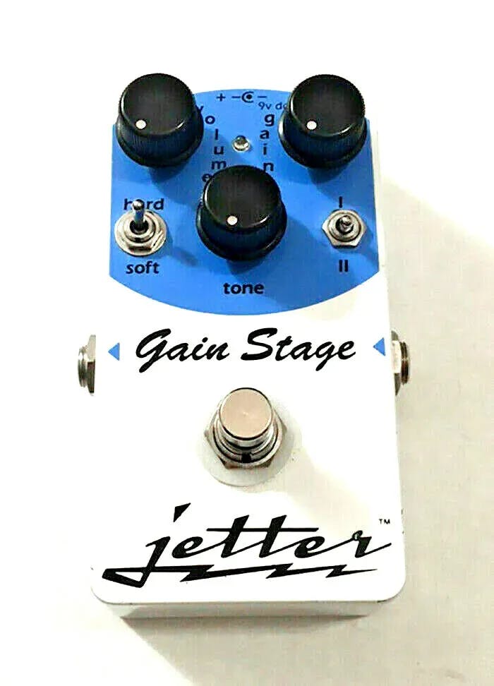 Gain Stage Blue Guitar Pedal By Jetter