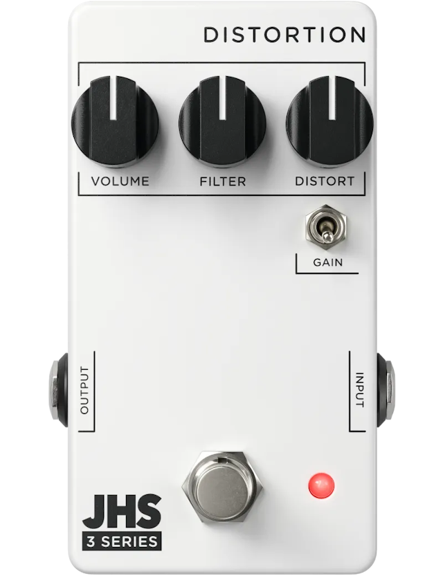 3 Series Distortion Guitar Pedal By JHS