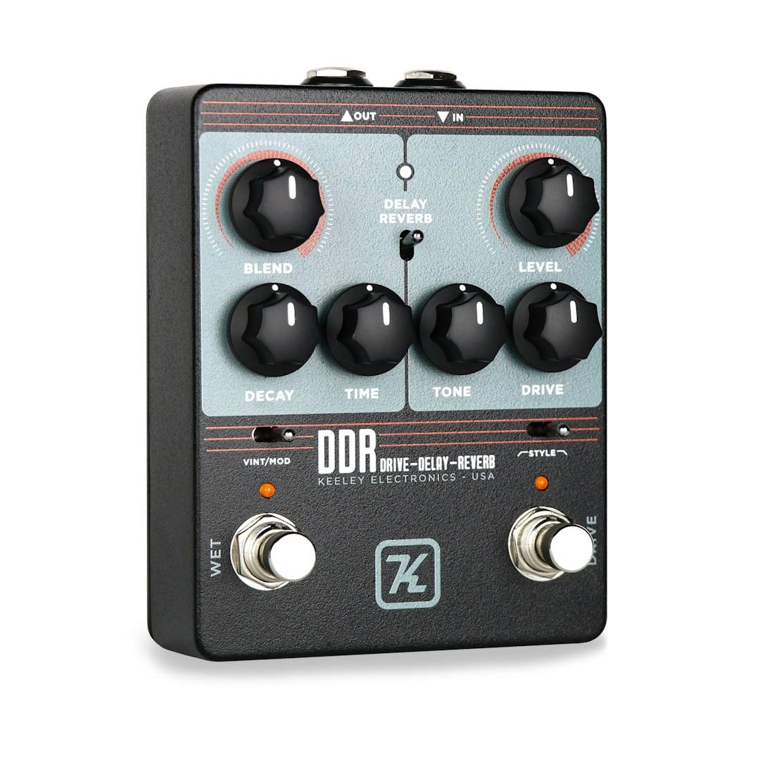 DDR Drive Delay Reverb Guitar Pedal By Keeley