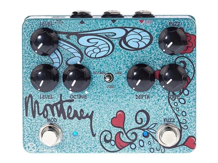 Monterey Rotary Fuzz Vibe Guitar Pedal By Keeley