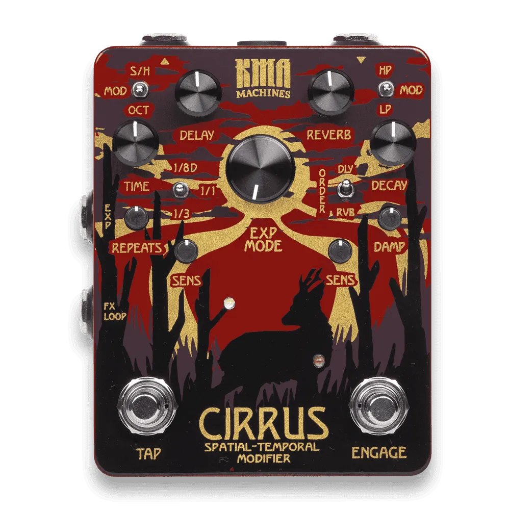 Cirrus Guitar Pedal By KMA Audio Machines