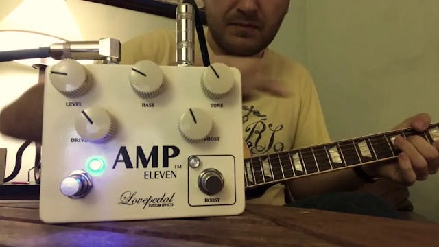 AMP Eleven Guitar Pedal By Lovepedal