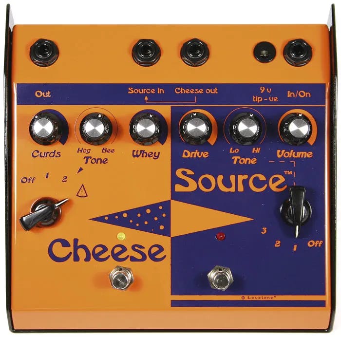 Cheese Source Guitar Pedal By Lovetone