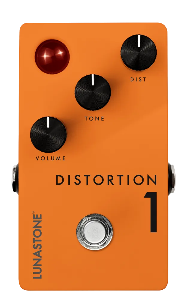 Distortion 1 Guitar Pedal By Lunastone