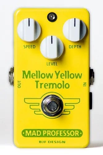 Mellow Yellow Tremolo Guitar Pedal By Mad Professor